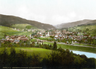 Obr. 03 Tra Semmeringbahn (okolo roku 1900), neznm autor, voln dlo