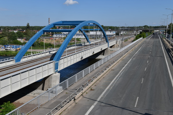 Modernizace trati Hradec Krlov  Pardubice   Chrudim, 3. stavba, zdvojkolejnn Pardubice   Rosice nad Labem  Stblov