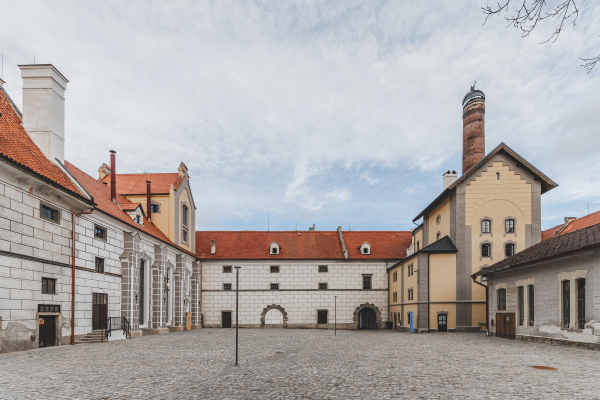 Rekonstrukce bvalho pivovaru  Eggenberg na kulturn centrum  Port 1560, esk Krumlov