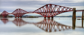 Obr. 10c Most pes zliv Firth of Forth ve Skotsku jako inspirace