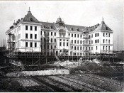 Vstavba chemickho pavilonu na ikov ulici (1914 a 1920)